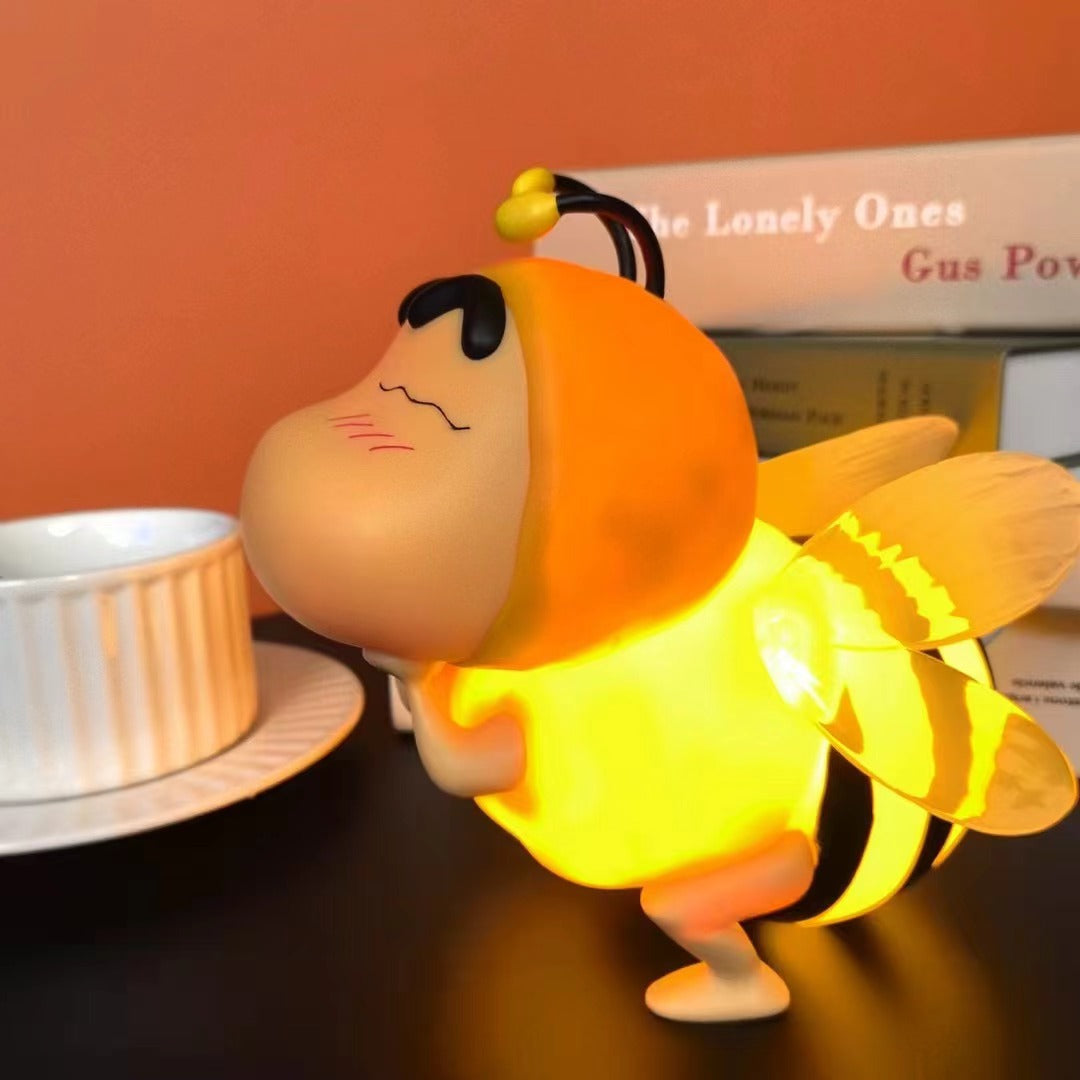 Glowing Bee Shin-chan Figurine Night Light