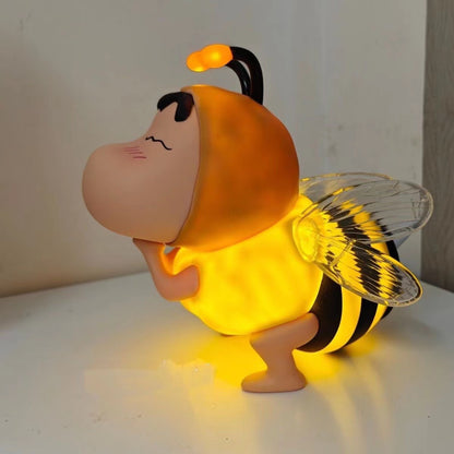 Glowing Bee Shin-chan Figurine Night Light