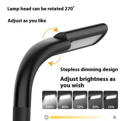 Neck hanging LED eye protection reading lamp