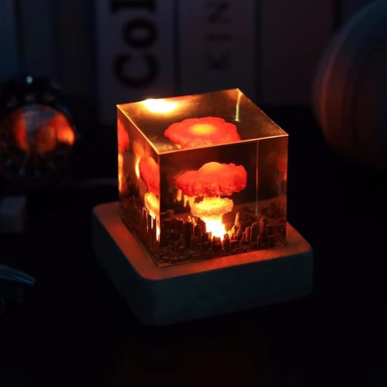 Atomic Bomb Model Atmosphere Lamp Decoration Creative Gifts for Kids