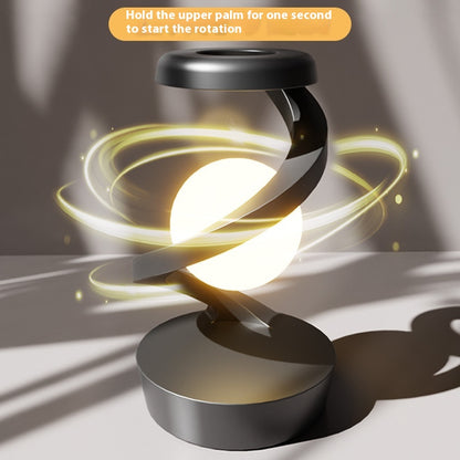 Rotating Suspension Wireless Mobile Phone Charging Lamp