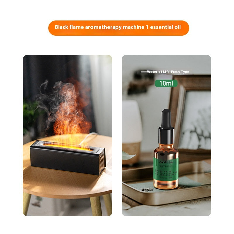 Desktop Colorful Simulation Flame Aroma Diffuser