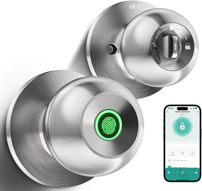 Smart Fingerprint Door Knob with Lock