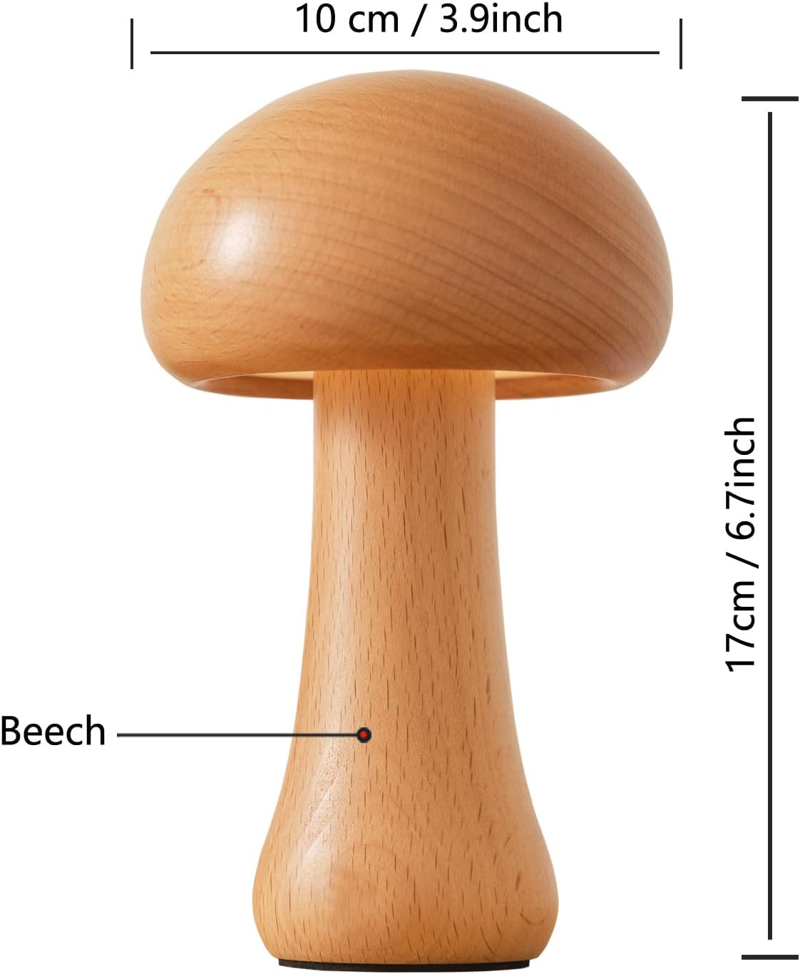 LED Creative Mushroom Table Lamp