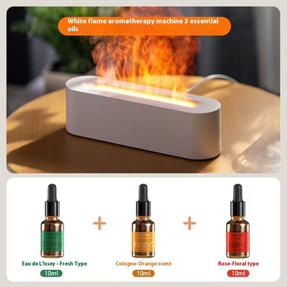 Desktop Colorful Simulation Flame Aroma Diffuser