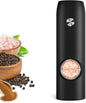 Rechargeable - No Battery Needed - Automatic Salt Pepper Mill Grinder