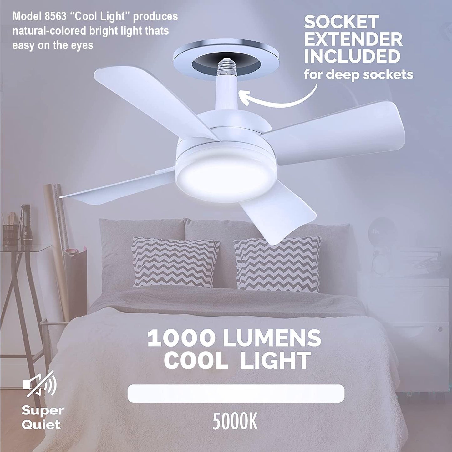 Ceiling Fans with Lights and Remote Control