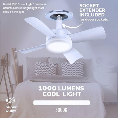 Ceiling Fans with Lights and Remote Control