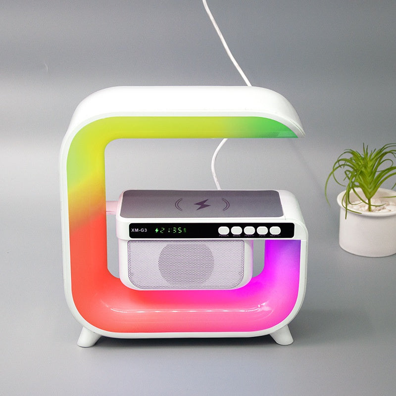 Bluetooth Control Speaker wireless fast charging seven-color ambience light