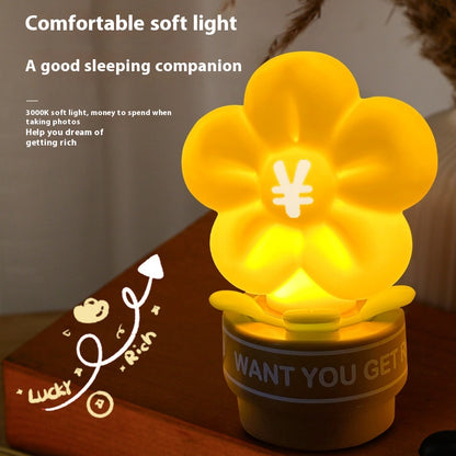 Rich Flower Pat Lamp