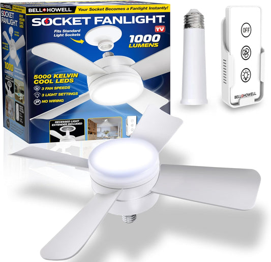 Ceiling Fans with Lights and Remote Control