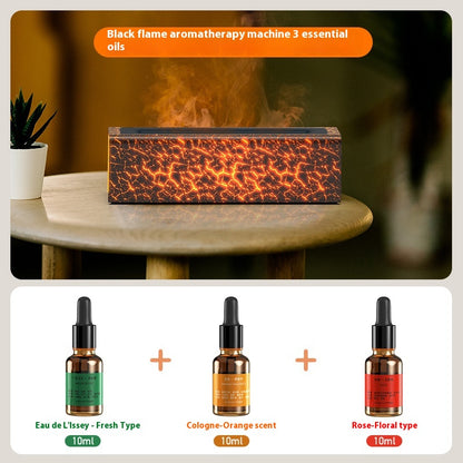 Desktop Colorful Simulation Flame Aroma Diffuser