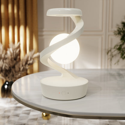 Rotating Suspension Wireless Mobile Phone Charging Lamp