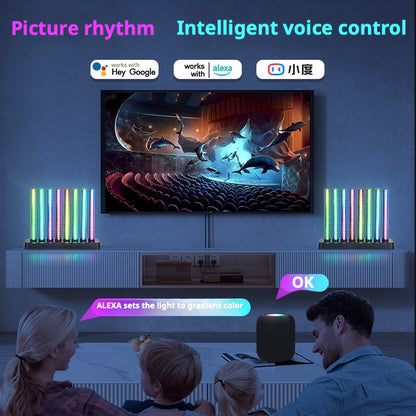 Strip RGB colorful ABS music rhythm desktop atmosphere light