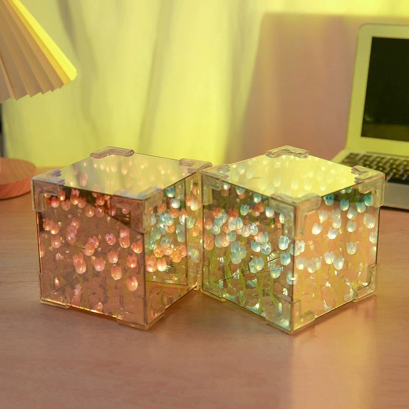 DIY Tulip Cube Night Light