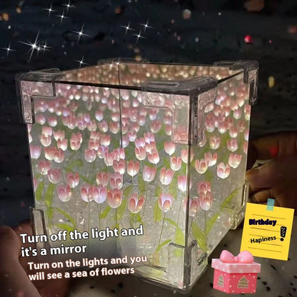 DIY Tulip Cube Night Light