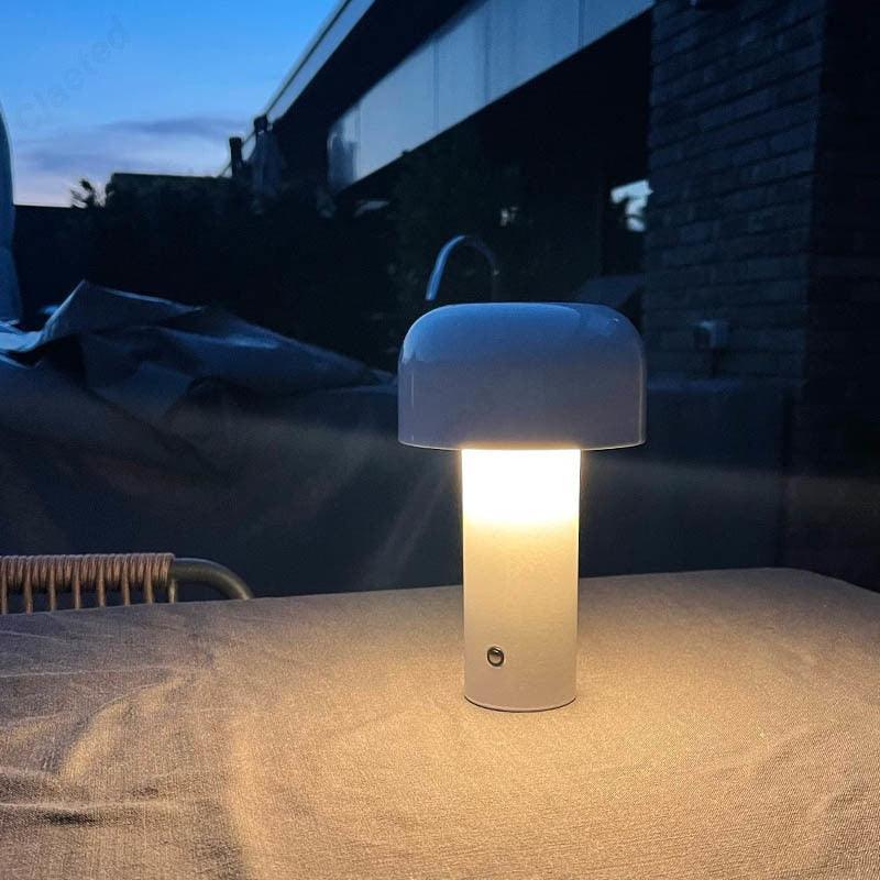 Rechargeable Mushroom Table Lamp