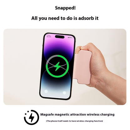 Bluetooth Camera Aid Camera Handle Magnetic Suction Photography Bracket Handheld Anti-Shake MagSafe Wireless Charger