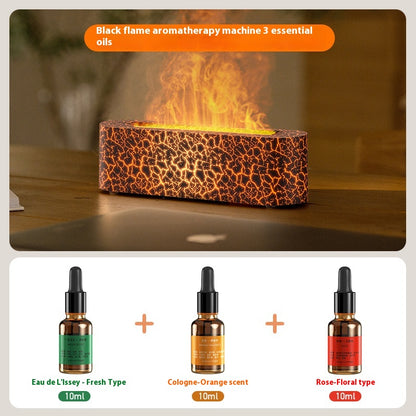 Desktop Colorful Simulation Flame Aroma Diffuser