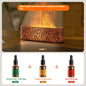 Desktop Colorful Simulation Flame Aroma Diffuser