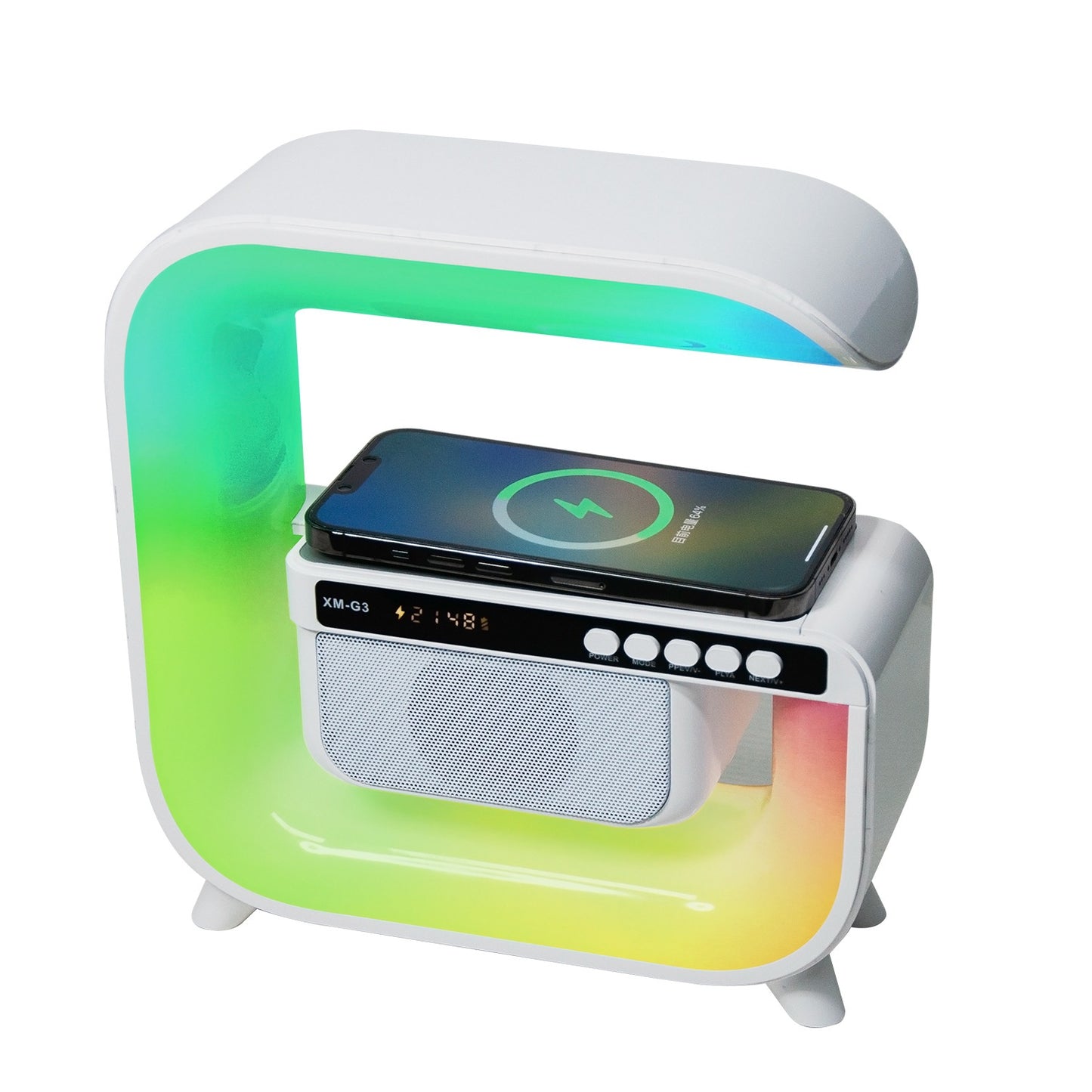 Bluetooth Control Speaker wireless fast charging seven-color ambience light