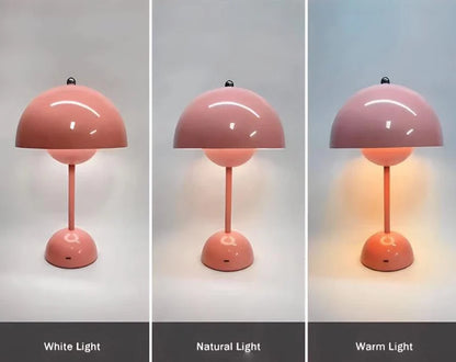 Flowerpot Rechargeable Mushroom Table Lamp