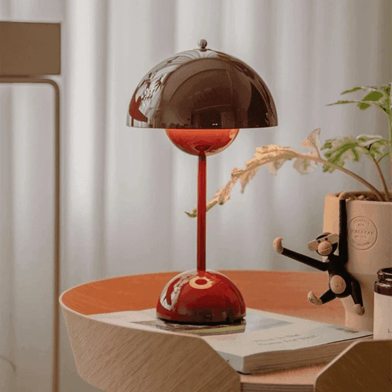 Flowerpot Rechargeable Mushroom Table Lamp